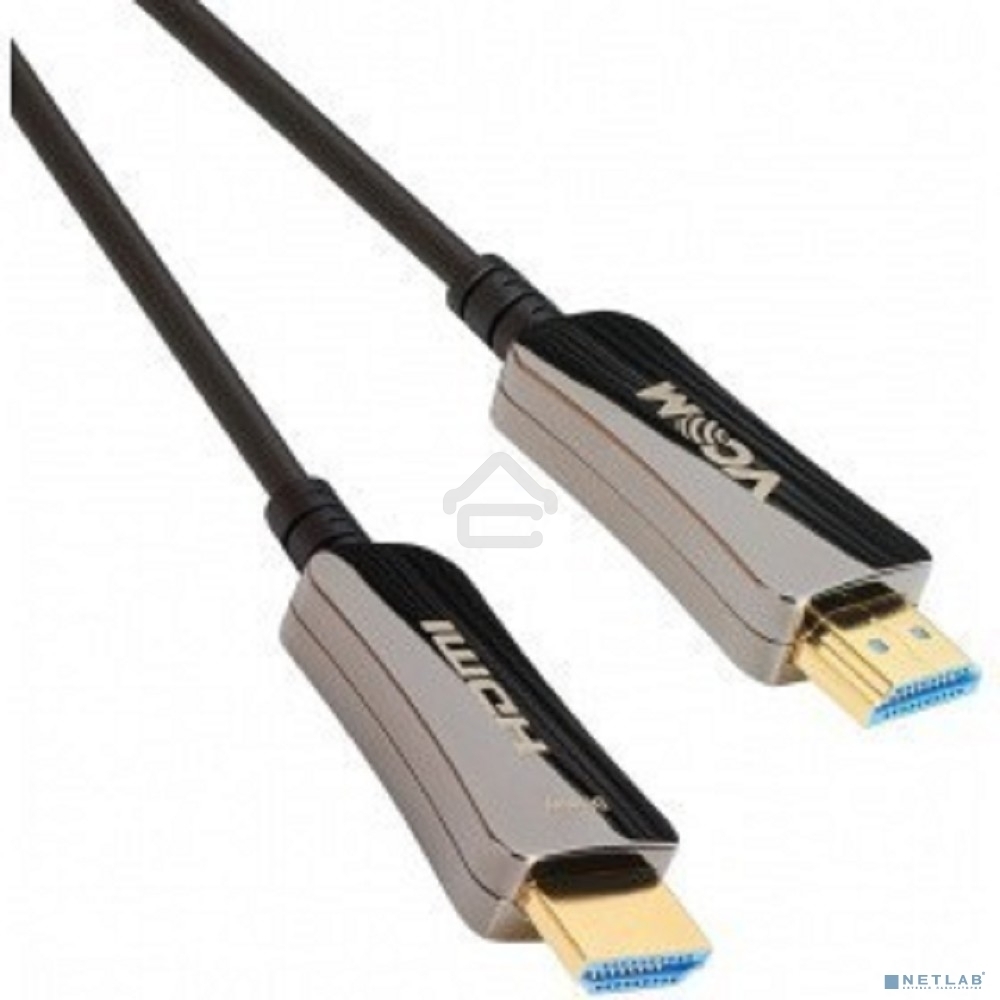 Активный оптический кабель HDMI 19M/M,ver. 2.0, 4K@60 Hz 30m VCOM D3742A-30M