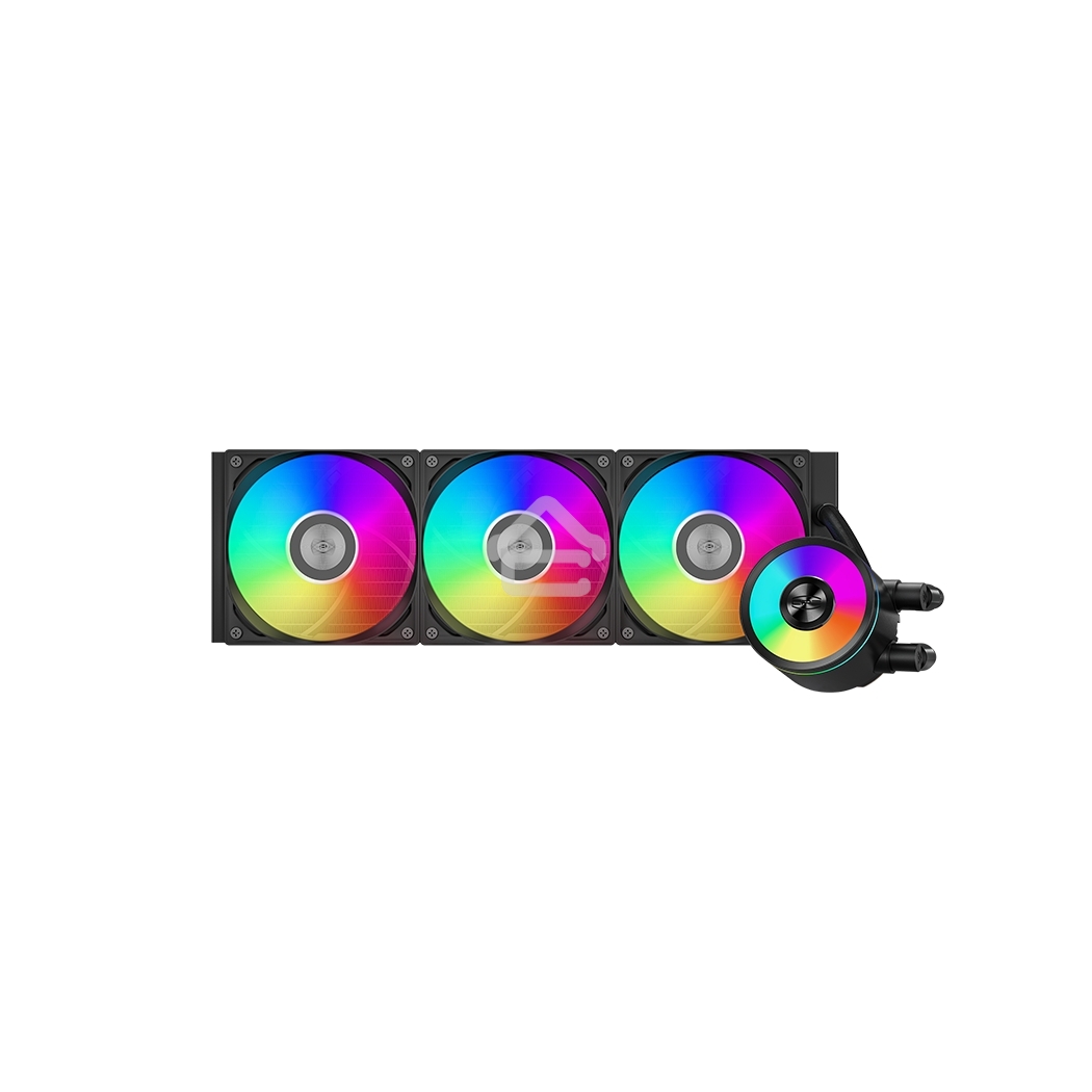 Система охлаждения PCCooler DA360 Pro ARGb черный 120мм алюминий+медь 2200rpm 33.7db 4-pin 300W