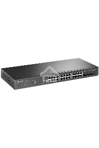 Коммутатор TP-Link JetStream™ 24-port Pure-Gigabit L2+ Managed Switch, 24 10/100/1000Mbps RJ45, 4*10G SFP+ Slots