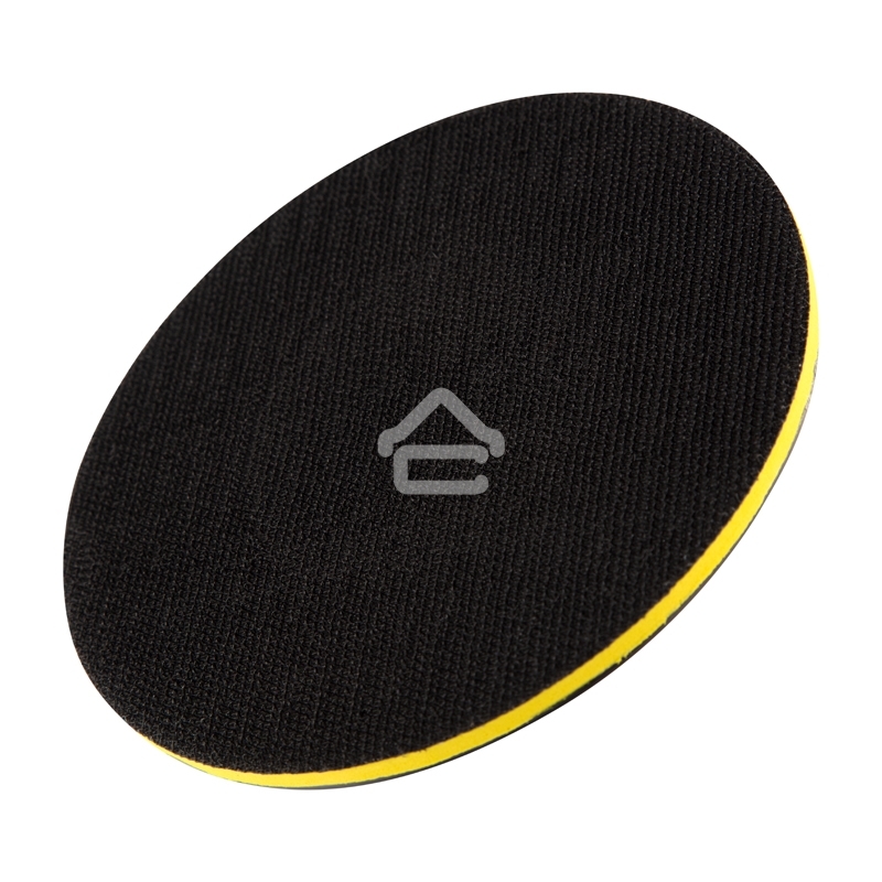 Насадка для дрели и УШМ Kranz с липучкой и адаптером, 125 мм, 5 мм, мягкая