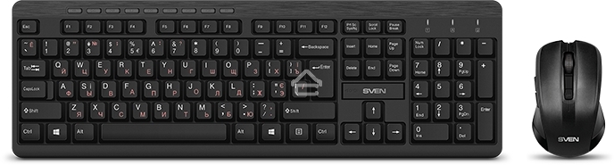Беспроводной набор SVEN KB-C3400W клавиатура+мышь