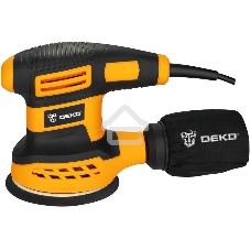 Эксцентриковая шлифовальная машина Deko DKG350 350Вт