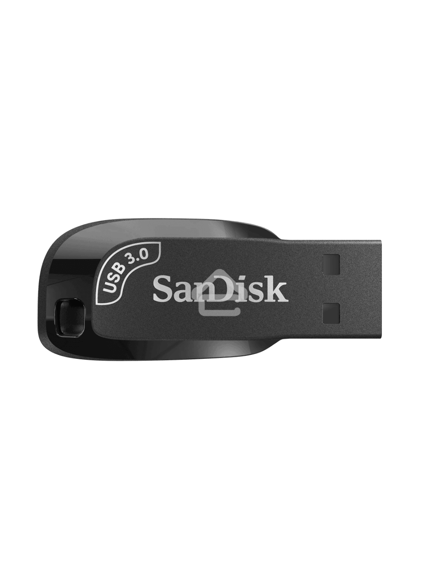 Флеш диск 128GB SanDisk CZ410 Ultra Shift, USB 3.0, Black