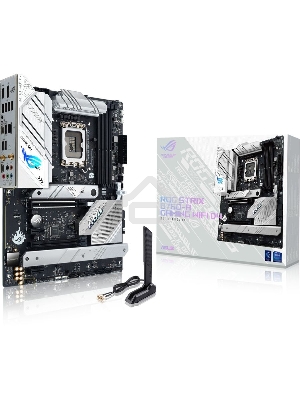 Материнская плата ASUS ROG STRIX B760-A GAMING WIFI, LGA 1700, Intel B760, 4xDDR5, 4xSATA, 3xM.2, 1xPCIe 5.0 x16, 1xPCIe 3.0 x4, 1xHDMI, 1xDP, 1x 2.5Gb LAN, 1xUSB-A 3.2 Gen 2, 2xUSB-A 3.2 Gen 1, 4xUSB 2.0, 5x3.5 мм, 7.1, Standard-ATX
