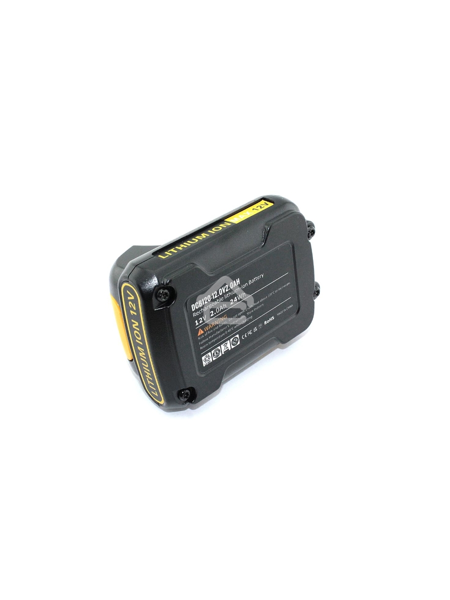 Аккумулятор для DEWALT (p/n: DC9071, DE9037, DE9071, DE9074, DE9075) 2.0Ah 12V Lithium+ (Li-ion)