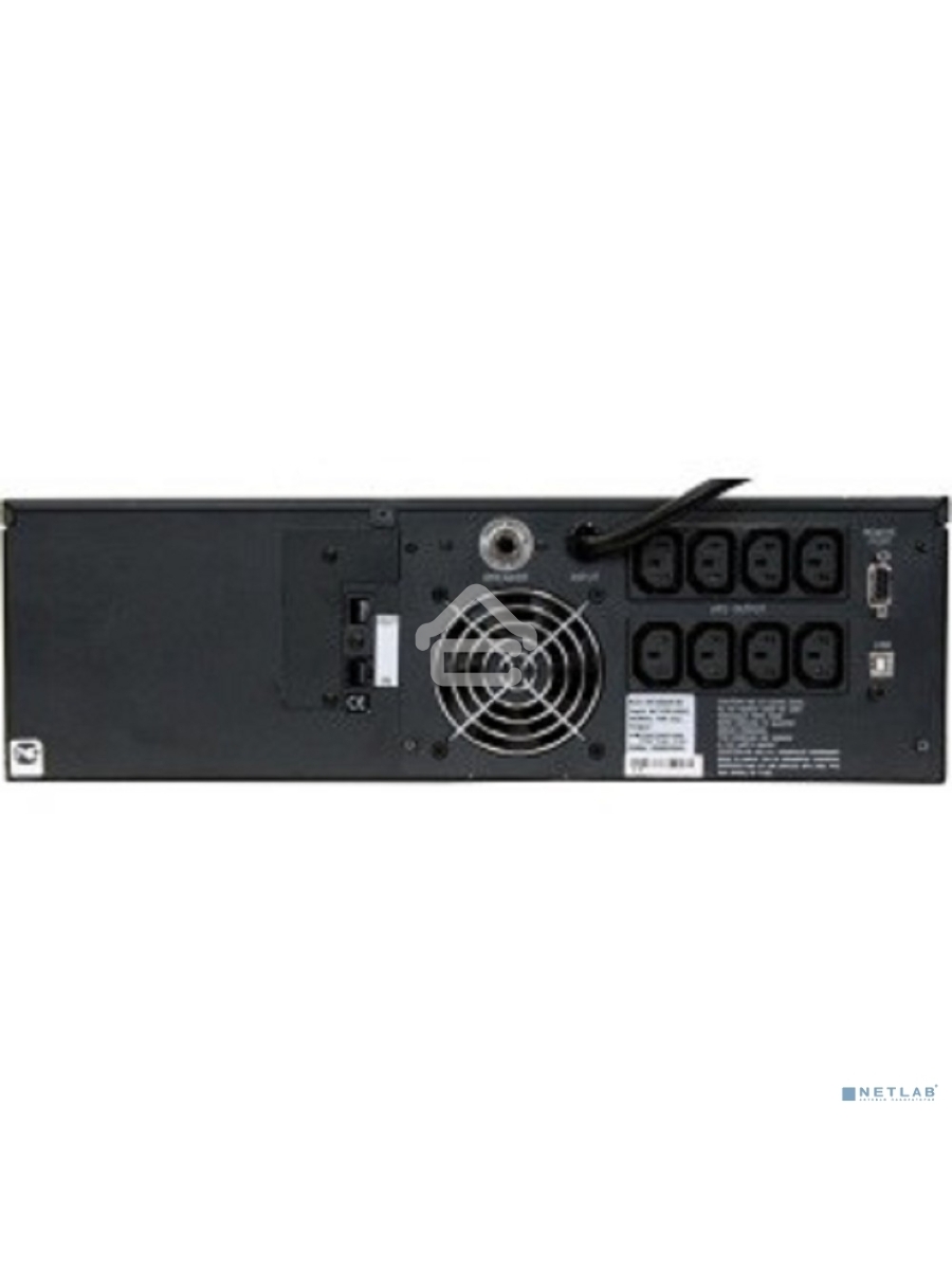 Источник бесперебойного питания Powercom King Pro RM KIN-2200AP LCD 1320Вт 2200ВА черный