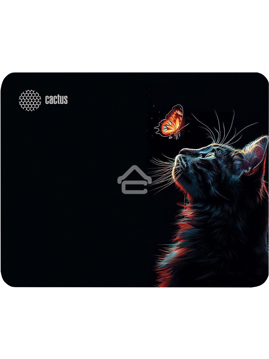 Коврик для мыши Cactus Night Cat 220x180x2мм (CS-MP-P12XS)