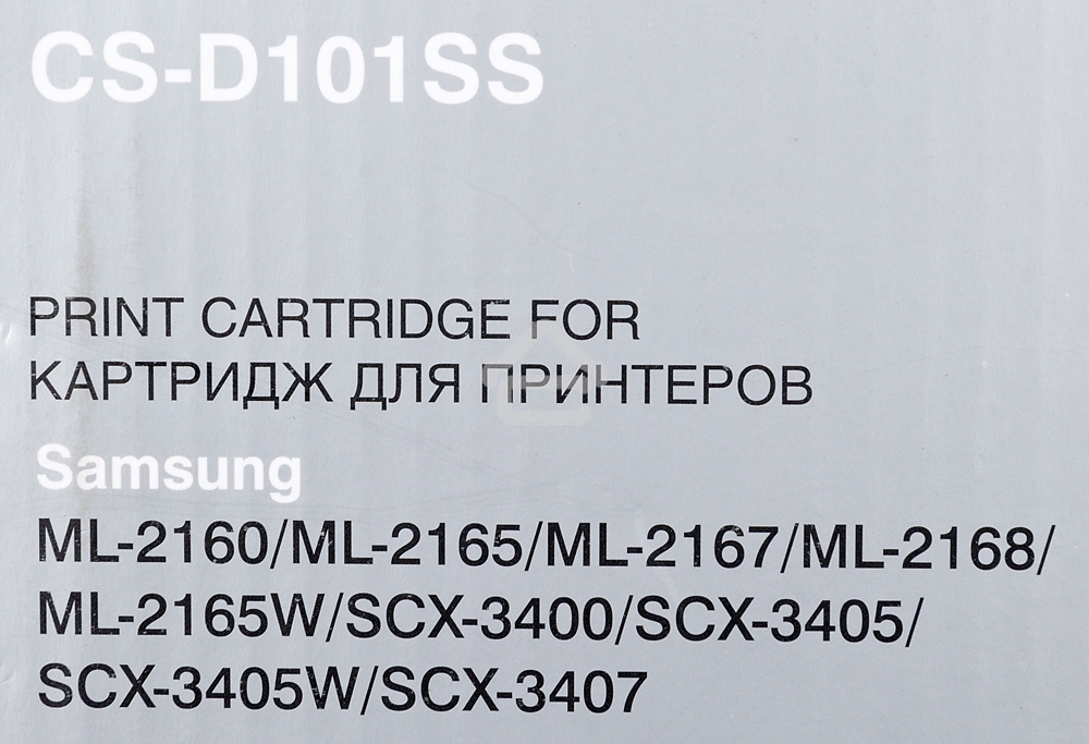 Картридж лазерный Cactus CS-D101SS черный (1500 стр.) для Samsung ML-2160/2165/2167/2168/SCX-3400/3405