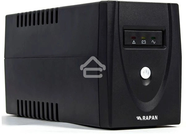 Источник питания RAPAN-UPS 1000 220В 1000ВА/600Вт меандр с АКБ 2х7Ач интерактивный RAPAN-UPS 1000 power supply 220V 1000VA / 600W meander with battery 2x7Ah interactive