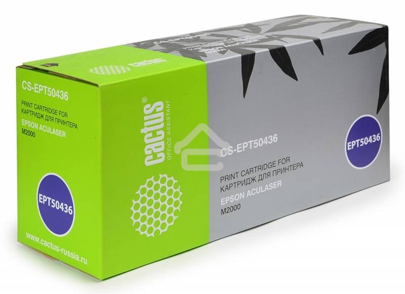 Картридж лазерный Cactus CS-EPT50436 черный (3500 стр.) для Epson AcuLaser M2000