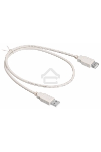 Кабель-удлинитель USB2.0 Buro USB2.0-AM-AF-0,75M USB A (m)/USB A (f) 0.75м
