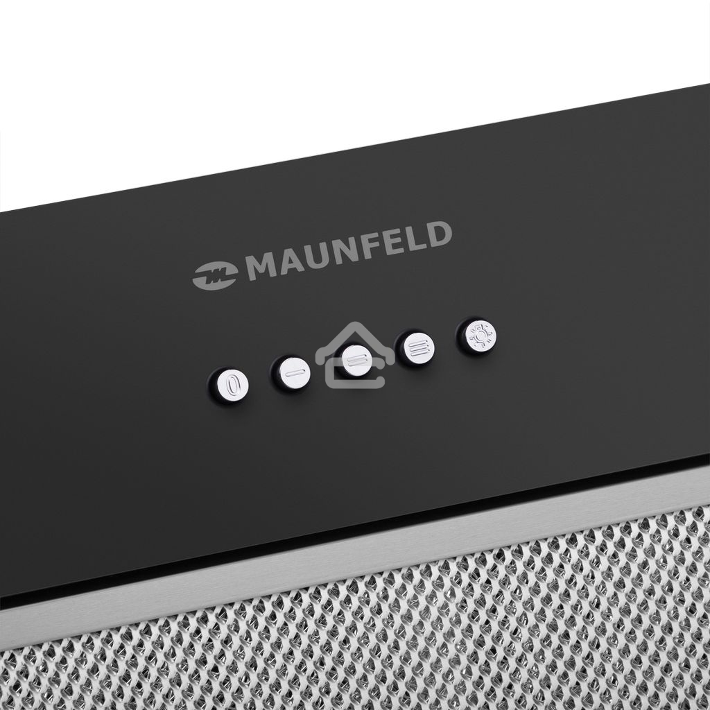 Вытяжка встраиваемая Maunfeld THAMES 601PM черный, 60 см, 850 куб. м/ч, 44 дБ