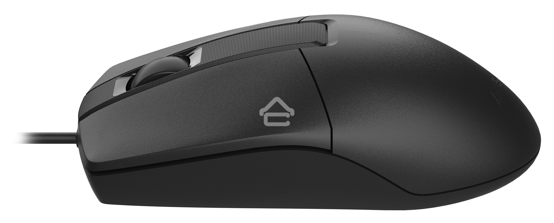 Мышь проводная A4Tech OP-330S черный, 1200 dpi, USB, кнопки - 3