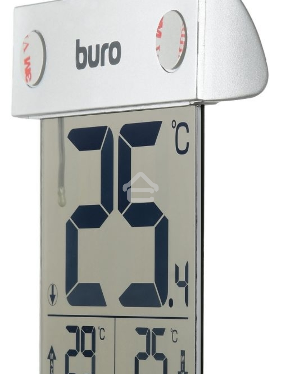 Термометр Buro P-6041 серебристый