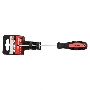 Отвертка MATRIX 12208 SL3х100мм CrV двухкомп. рукоятка