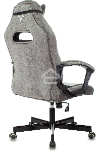 Кресло игровое Бюрократ VIKING 6 KNIGHT B FABRIC черный крестовина металл/пластик