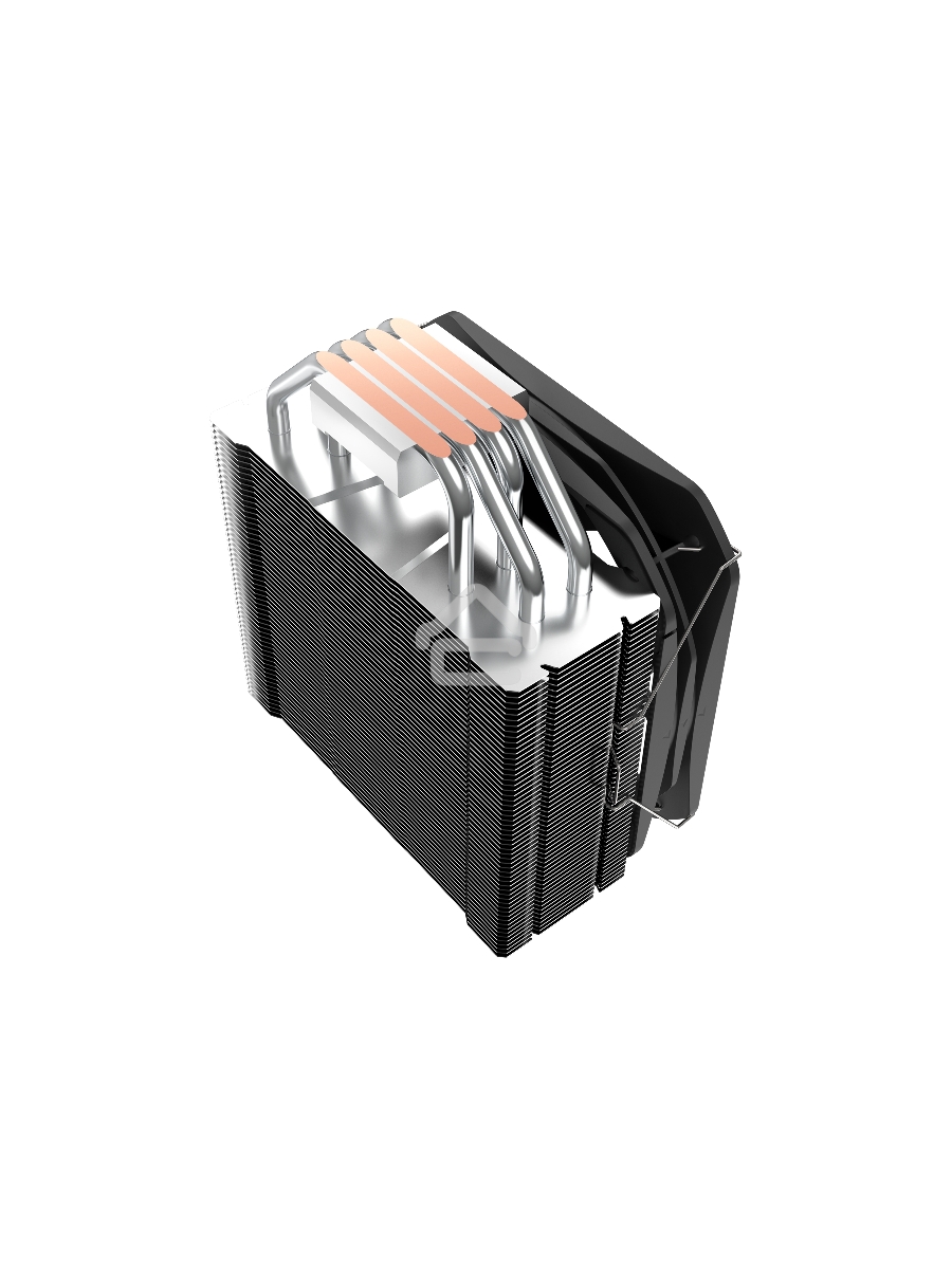 Кулер PCCooler Paladin 400 ARGB черный 130мм алюминий+медь 1600rpm 28.6db 4-pin 200W 157мм