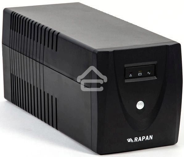 Источник питания RAPAN-UPS 1000 220В 1000ВА/600Вт меандр с АКБ 2х7Ач интерактивный RAPAN-UPS 1000 power supply 220V 1000VA / 600W meander with battery 2x7Ah interactive