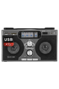 Радиоприемник портативный Сигнал БЗРП РП-306 черный USB SD