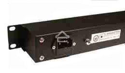 Блок распределения питания Lanmaster LAN-EP19-8P/S гор.размещ. 8xSchuko базовые 10A без вилки