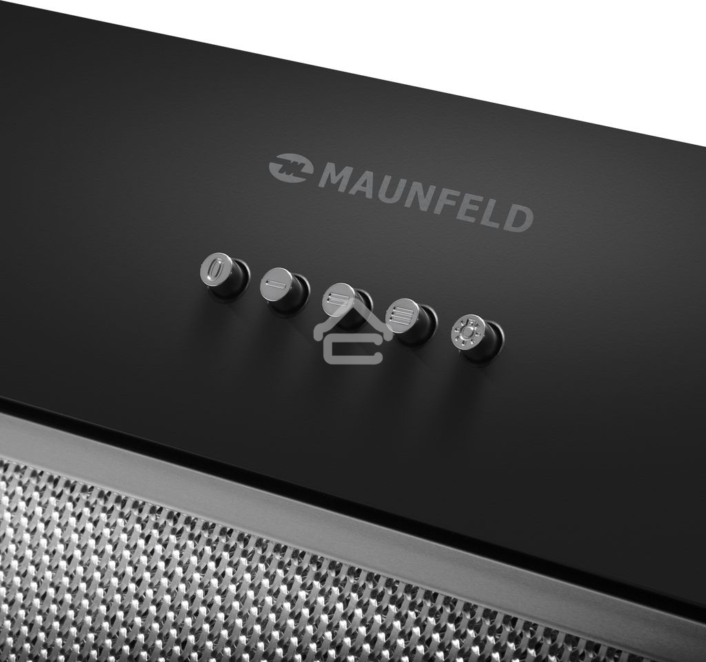 Вытяжка встраиваемая Maunfeld THAMES 601PM черный, 60 см, 850 куб. м/ч, 44 дБ