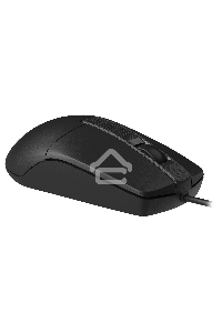 Мышь проводная A4Tech OP-330S черный, 1200 dpi, USB, кнопки - 3