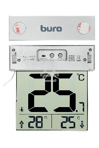 Термометр Buro P-6041 серебристый