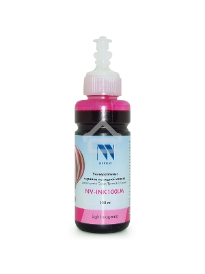 Чернила совместимые NV-INK100U Light Magenta универсальные на водной основе для аппаратов Сanon/Epson/НР/Lexmark (100ml) (Китай)