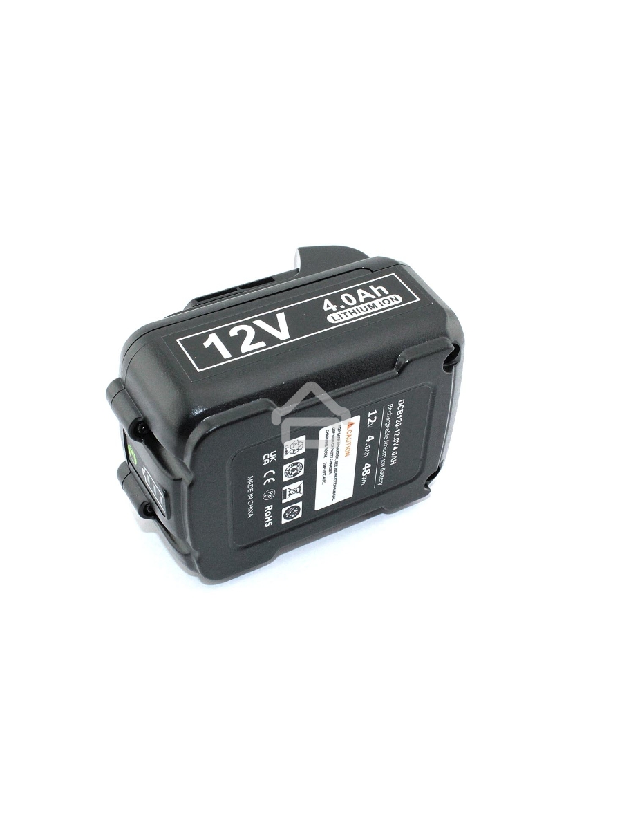 Аккумулятор для DEWALT (p/n: DC9071, DE9037, DE9071, DE9074, DE9075) 4.0Ah 12V (Li-ion)