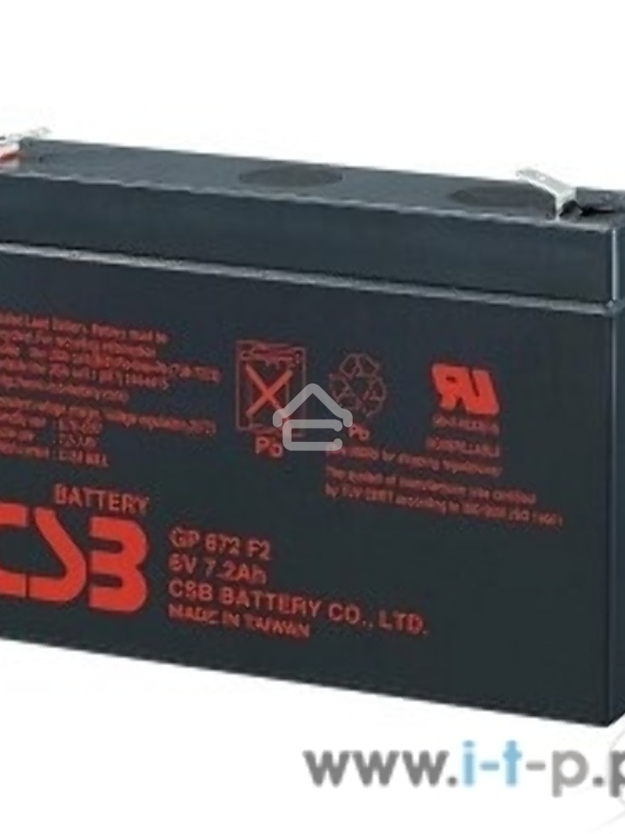 Батарея CSB GP 672 (6V 7.2Ah)