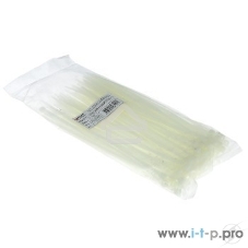 Хомут кабельный 2.5х200 нейл. белый (уп. 100 шт) EKF plc-c-2.5x200
