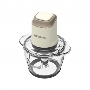 Измельчитель Willmark WMC-5288 (400Вт., стекл. чаша 1,2л., двойн. лезвия., рез. основание) (Кремовый