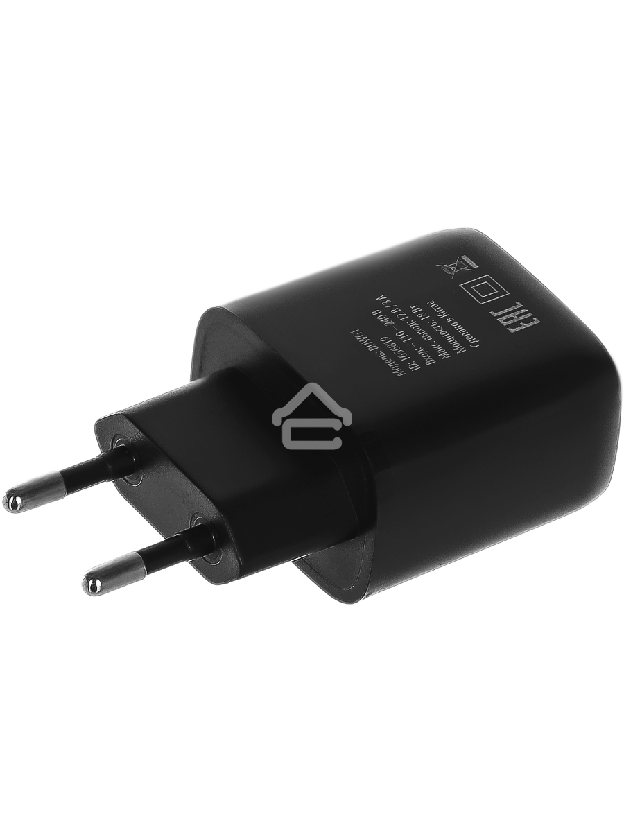Сетевое зарядное устройство Buro BUWG1 3A QC черный