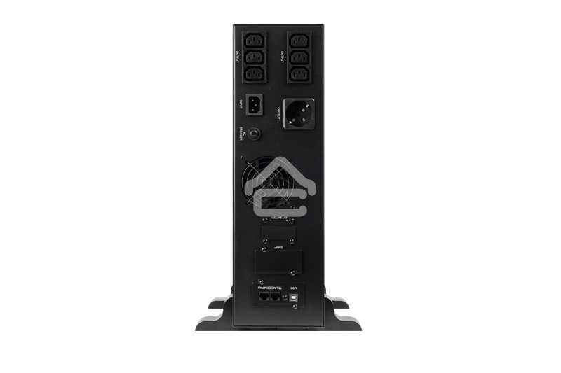 Источник бесперебойного питания SMARTWATT UPS DATA 3kVA Line-interactive SIN 3000VA/2400W (Euro x1, IEC C13 x6, USB, RJ11/RJ45 protection, SNMP, LCD