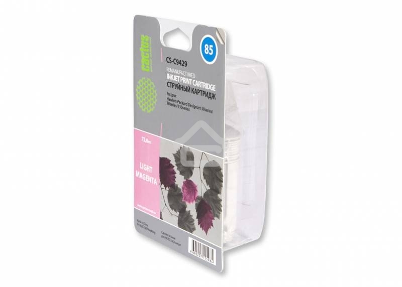 Картридж струйный Cactus CS-C9429 светло-пурпурный для №85 HP DJ 30/130 (72мл)