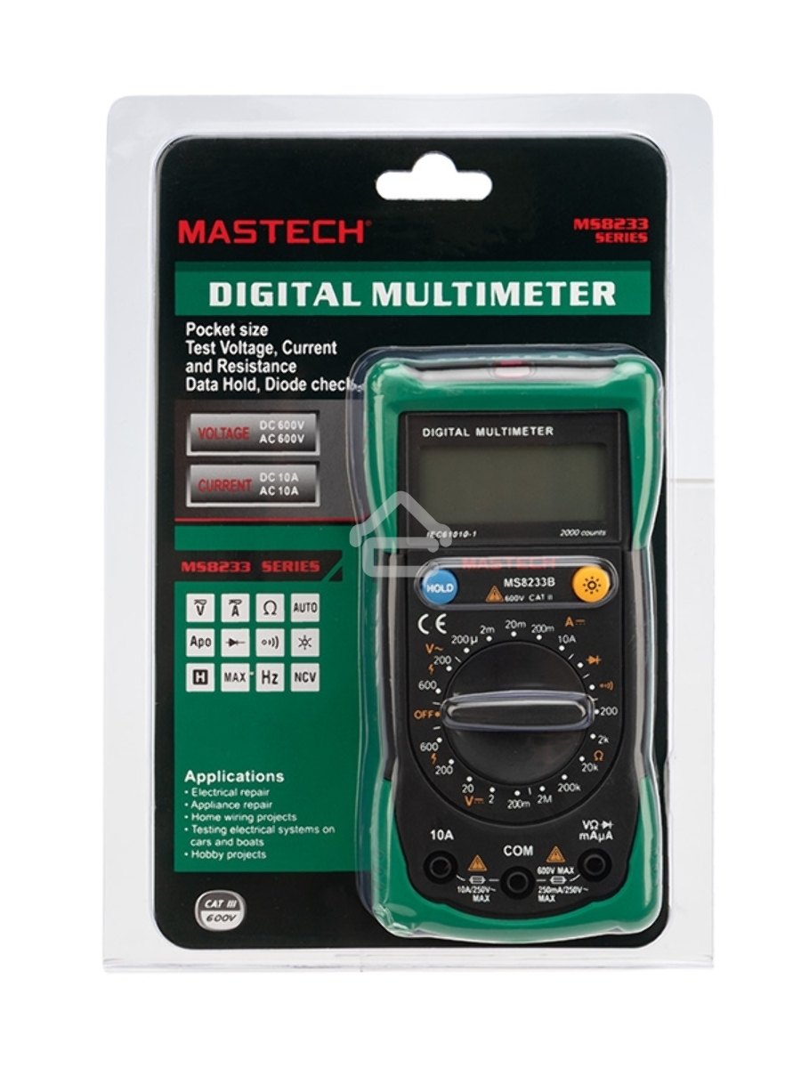 Универсальный мультиметр MASTECH MS8233B 13-2016