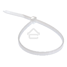 Хомут-стяжка кабельная нейлоновая Rexant 200 x 3,6 мм, белая, упаковка 100 шт.