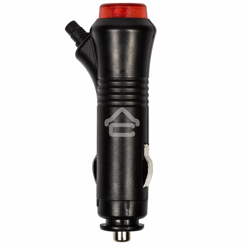 Штекер автоприкуривателя с кнопкой I=3А Rexant