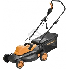 Газонокосилка CARVER LME-1437 эл. 1400Вт ширина 37см рег.высоты травосборник 35л