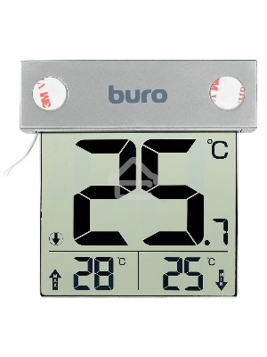 Термометр Buro P-6041 серебристый