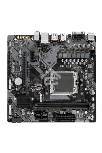 Материнская плата Gigabyte B650M S2H (V1.2), AM5, AMD B650, 2xDDR5, 4xSATA, 1xM.2, 1xPCI-E 4.0 x16, 3xUSB-A 3.2 Gen 1, 1xUSB-C 3.2 Gen 1, 1x 1Gb LAN, 3x3.5 мм, 7.1, Micro-ATX