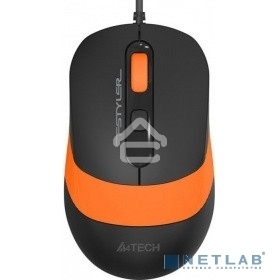 Клавиатура + мышь A4Tech Fstyler F1010 клав:черный/оранжевый мышь:черный/оранжевый USB Multimedia