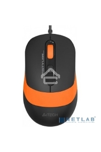 Клавиатура + мышь A4Tech Fstyler F1010 клав:черный/оранжевый мышь:черный/оранжевый USB Multimedia