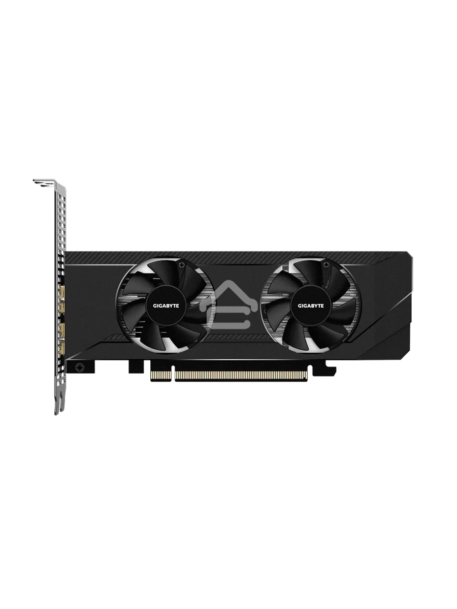 Видеокарта Gigabyte PCI-E 4.0 GV-R64D6-4GL AMD Radeon RX 6400 4096Mb 64 GDDR6 2039/16000 HDMIx1 DPx1 HDCP Ret low profile
