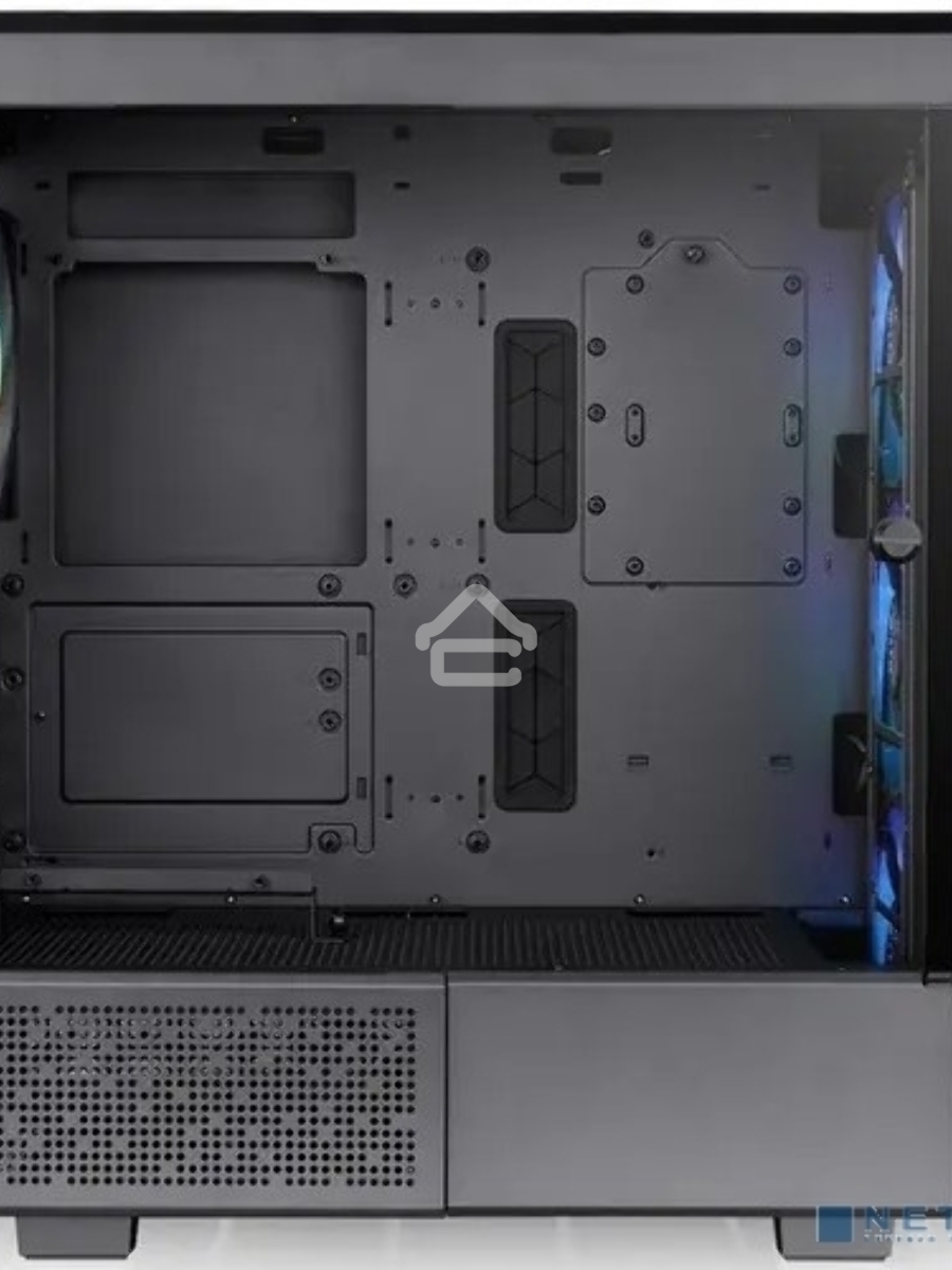 Компьютерный корпус Thermaltake Ceres 500 TG ARGB черный без БП ATX 4x140mm 2xUSB3.0 1xUSB3.1 audio bott PSU