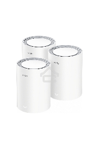 Бесшовный Mesh роутер Cudy M3000(2-PACK) AX3000 10/100/1000/2500BASE-T, белый (упак.:2шт)
