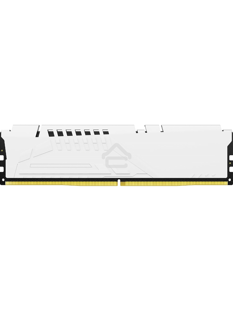 Оперативная память Kingston Fury Beast, DDR5, 32GB (1x32GB), 5200MHz, CL40, DIMM, радиатор, белый