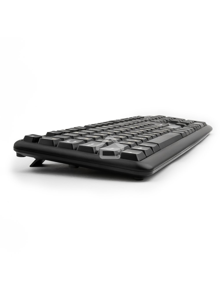Клавиатура Gembird KB-8320U-Ru_Lat-BL, черный, USB, кнопка переключения RU/LAT,104 клавиши