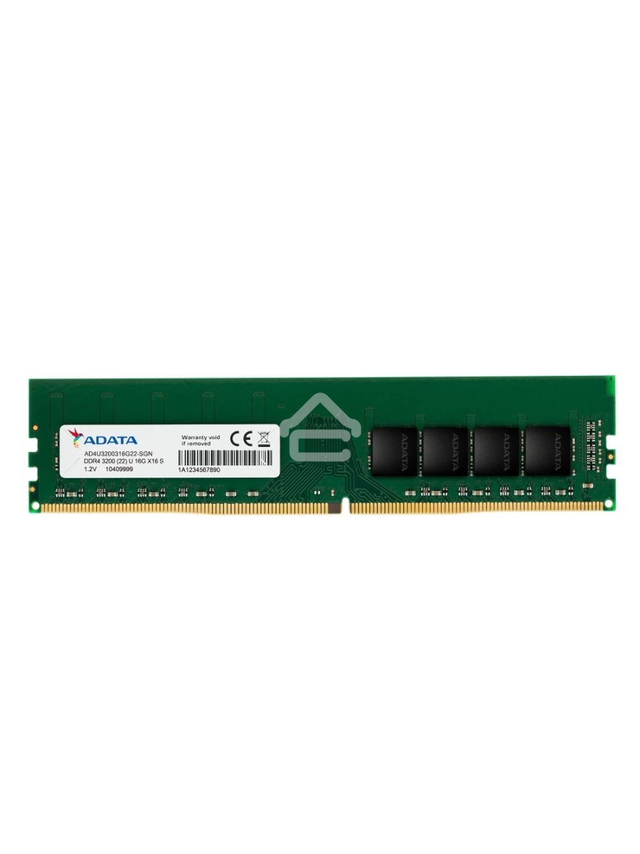 Оперативная память ADATA Premier, DDR4, 16GB (1x16GB), 3200MHz, CL22, DIMM