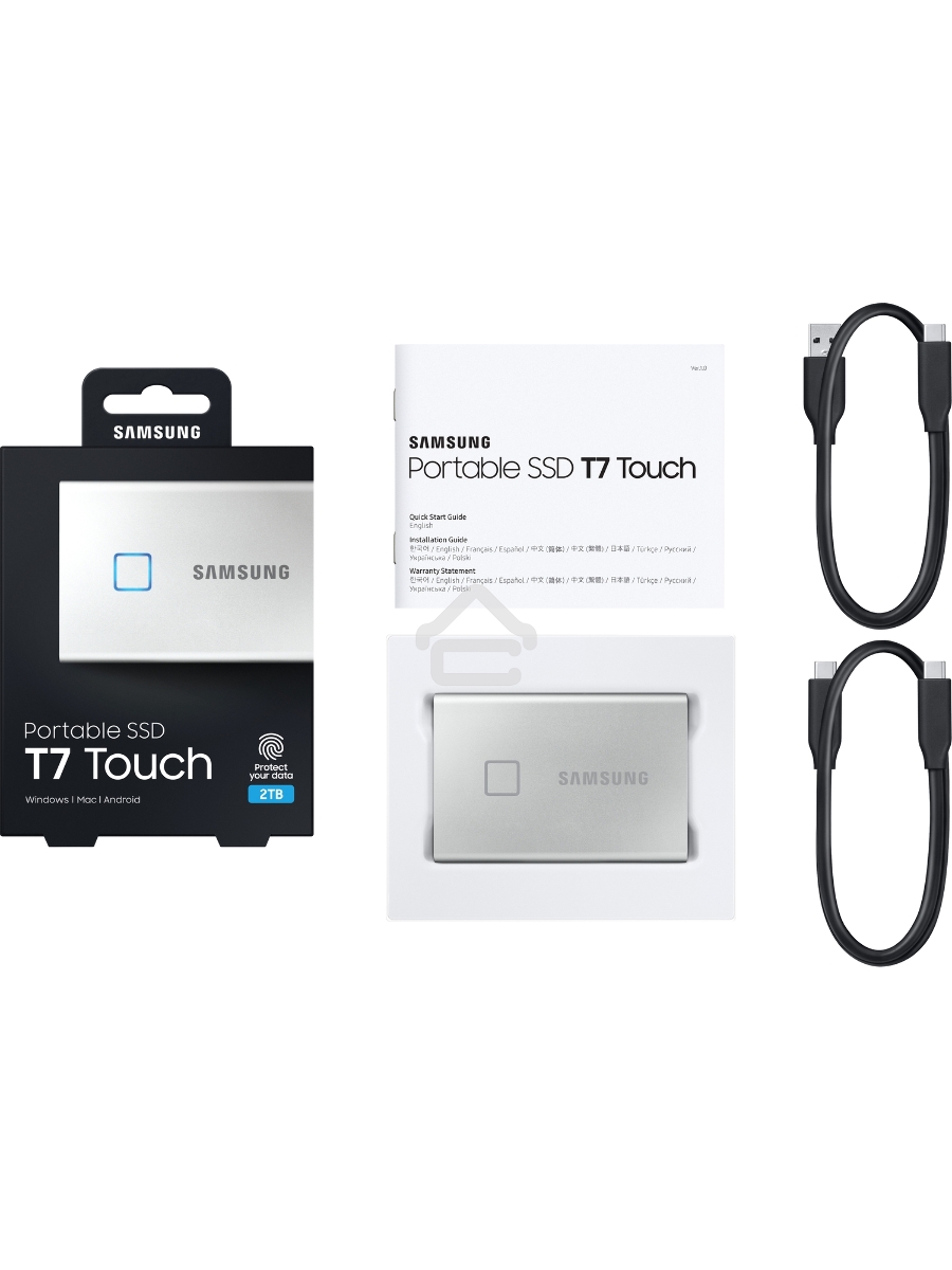 Накопитель SSD Samsung USB 2Tb MU-PC2T0S/WW 1.8